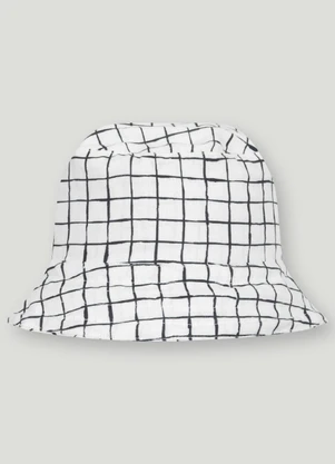 Chapéu Bucket Vida de Inseto Três e Já Branco - TRÊS E JÁ