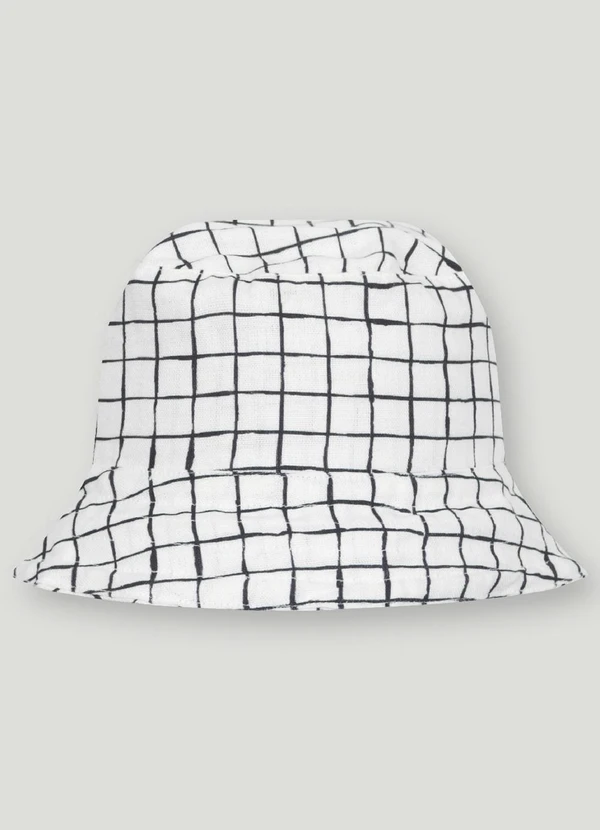 Três e Já - Chapéu Bucket Vida de Inseto Três e Já Branco