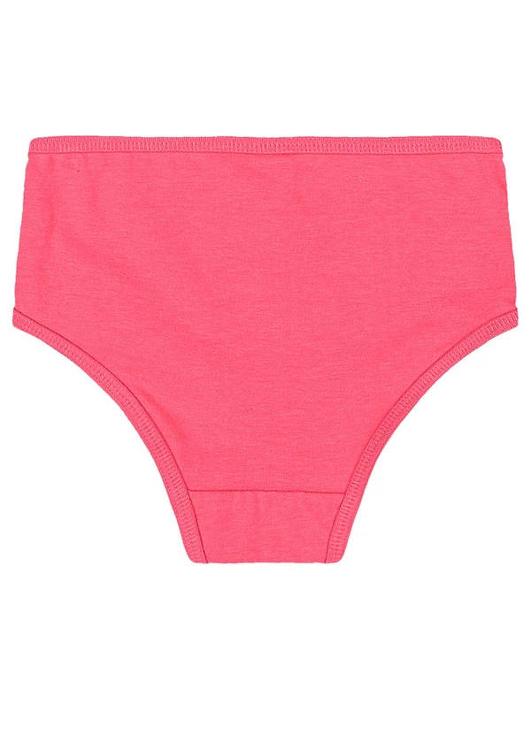 Quimby - Kit Calcinhas Algodão Elastano Rosa 4