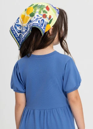 Lenço Infantil Estampado Up Baby Azul - UP BABY