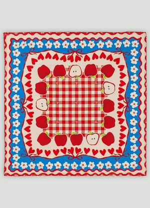 Up Baby - Lenço Infantil Estampado Vermelho - UP BABY