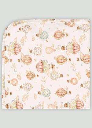 Up Baby - Manta Comfy Unissex para Bebê Branco - UP BABY
