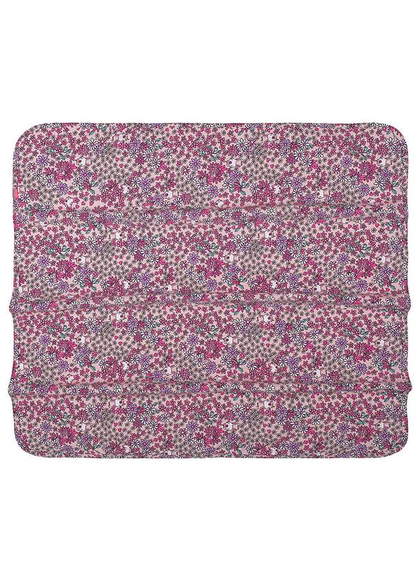 Momi - Manta Floral Rosa