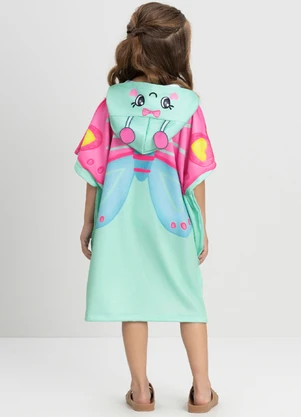 Toalha para Menina de Borboleta Up Baby Verde - UP BABY