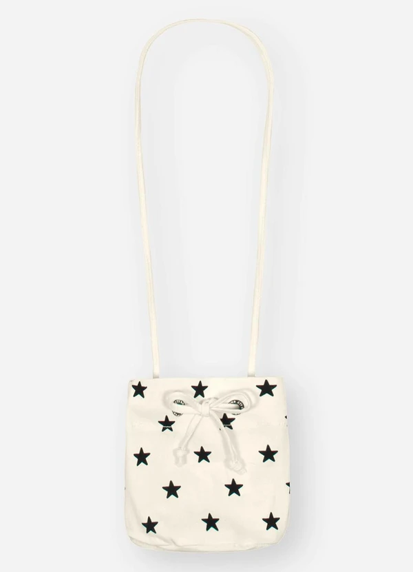 Catavento - Bolsa Estrelada Bege 2