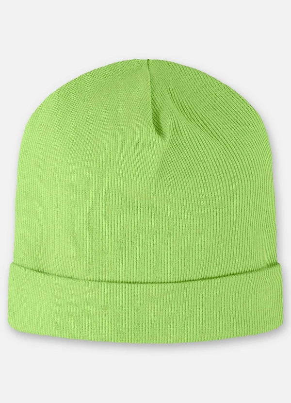 Up Baby - Gorro em Ribana Unissex para Bebê Verde 2