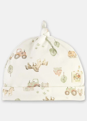 Up Baby - Gorro Suedine Estampa Digital Estampado - UP BABY