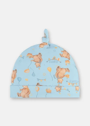 Up Baby - Gorro Suedine Estampa Digital Estampado - UP BABY