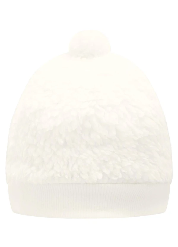 Marlan - Touca Bebê em Pelo Sherpa Bege 3