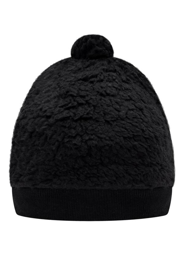 Marlan - Touca Bebê em Pelo Sherpa Preto