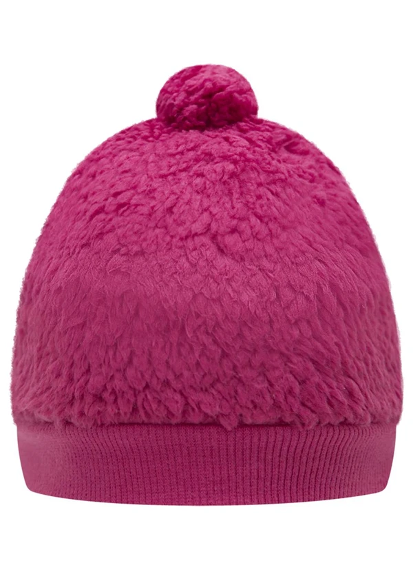 Marlan - Touca Bebê em Pelo Sherpa Rosa