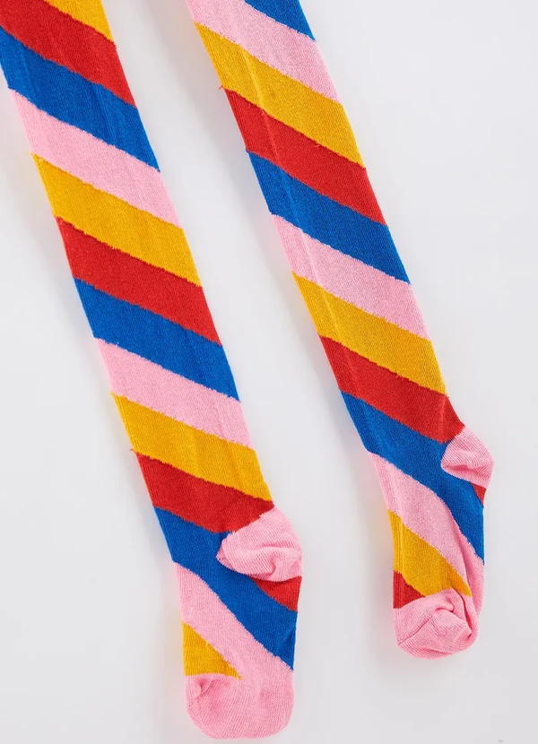 Fábula - Meia Calça de Menina Trip Rosa 3