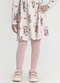 Alakazoo - Meia Calça Infantil Lisa Menina Cinza - variação: Rosa