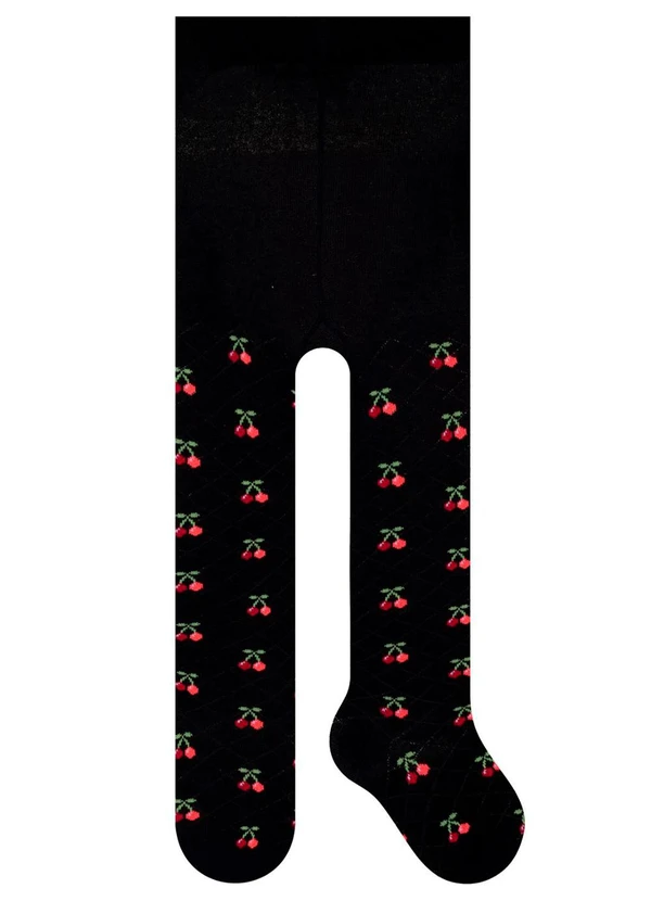 Rovitex - Meia Calça Infantil Preto