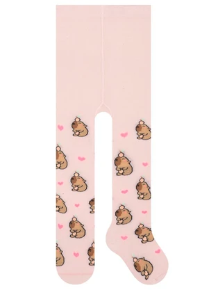 Rovitex - Meia Calça Infantil Rosa - ROVITEX