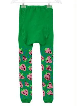 Fábula - Meia Calça Legging Amoranga Verde - FÁBULA