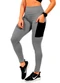 Cobertura - Legging Power Feminina Rosa  - variação: Cinza
