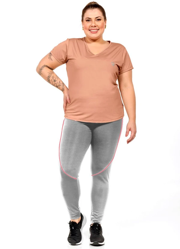 Cobertura - Legging Power Feminina Cinza 2