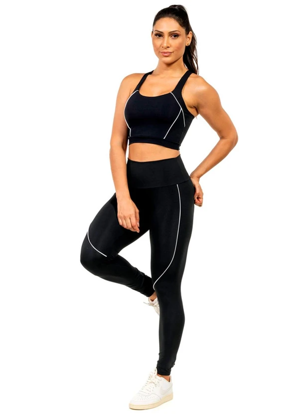 Cobertura - Legging Power Feminina Preto 2