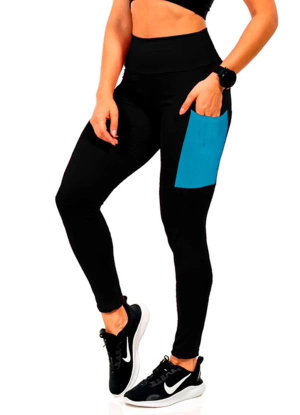 Cobertura - Legging Power Feminina Preto 1
