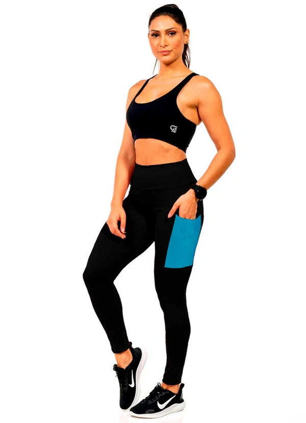 Cobertura - Legging Power Feminina Preto 2