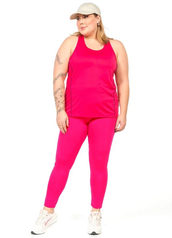 Cobertura - Legging Power Feminina Rosa 2