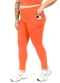 Cobertura - Legging Suplex Feminina Preto - variação: Laranja