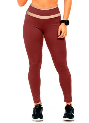 Cobertura - Legging Suplex Feminina Marrom - COBERTURA