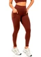 Cobertura - Legging Suplex Feminina Marrom - variação: Marrom