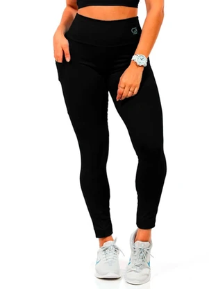 Cobertura - Legging Suplex Feminina Preto - COBERTURA