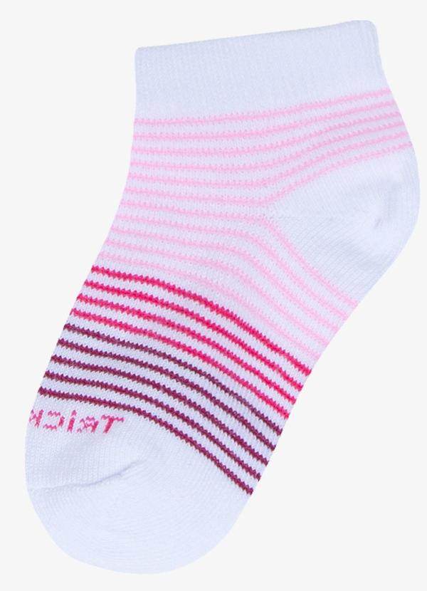 Trick Nick - Kit 3 pares de Meia Cano Curto Rosa 2