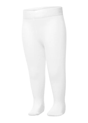 Trick Nick - Meia Calça Infantil Lisa Branco - TRICK NICK