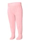 Trick Nick - Meia Calça Infantil Trabalhada Branco - variação: Rosa