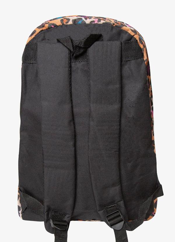 Rovitex - Mochila Estampa de Onça Marrom 2
