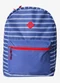 Rovitex - Mochila Feminina Listrada Azul - variação: Azul