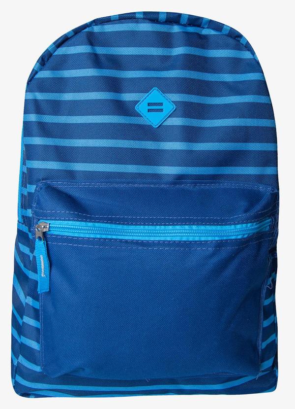 Rovitex - Mochila Feminina Listrada Azul