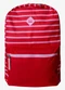 Rovitex - Mochila Feminina Listrada Azul - variação: Vermelho