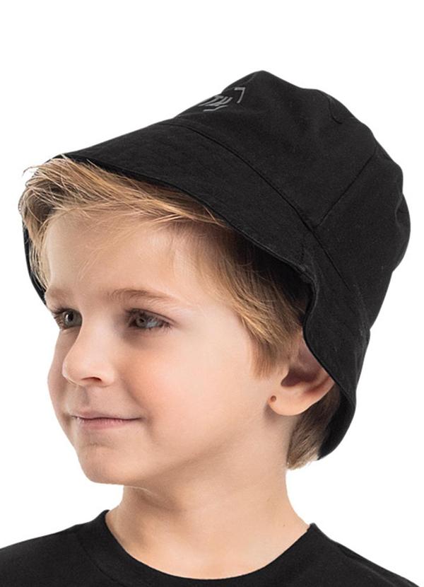Quimby - Chapéu Bucket Infantil Preto