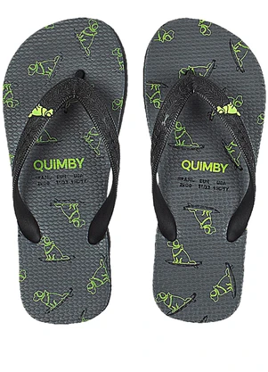 Quimby - Chinelo Infantil de Cachorros Cinza - QUIMBY