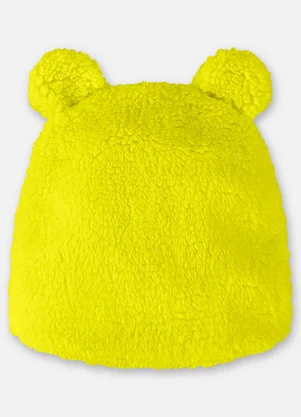 Up Baby - Touca Unissex para Bebê Amarelo - UP BABY