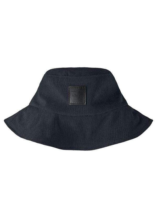 Ioluig - Bucket Menino Veludo Cotelê Preto