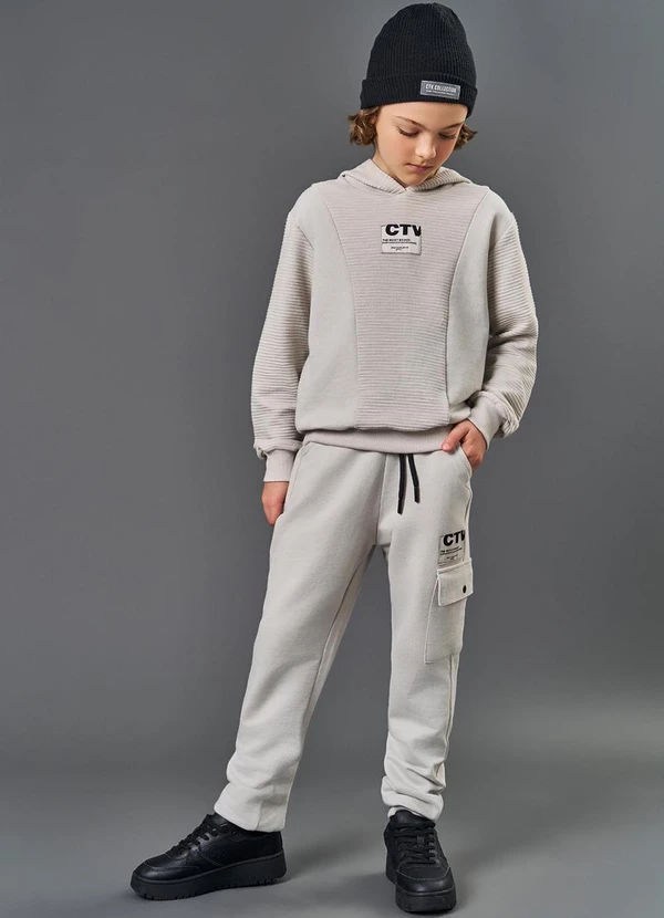 Catavento - Gorro em Tricot Preto 3