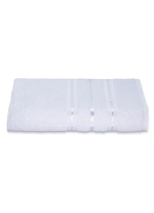Lar e Lazer - Jogo de Toalha Charme Branca2 Peças - LAR E LAZER
