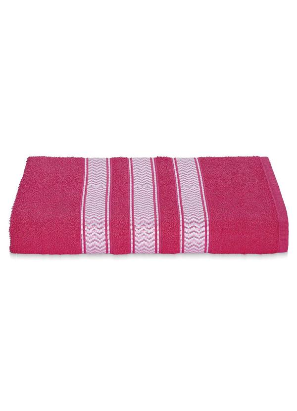 Jogo de Toalha Safira (Rosa Chiclete) 2 Pe�as