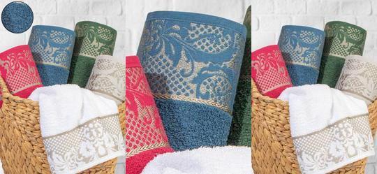 Jogo de Toalhas Azul 2 Pe�as