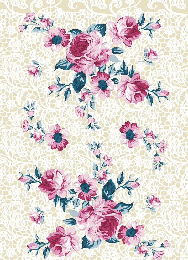 Lepper - Jogo de Toalhas Floral 2 Peças 2