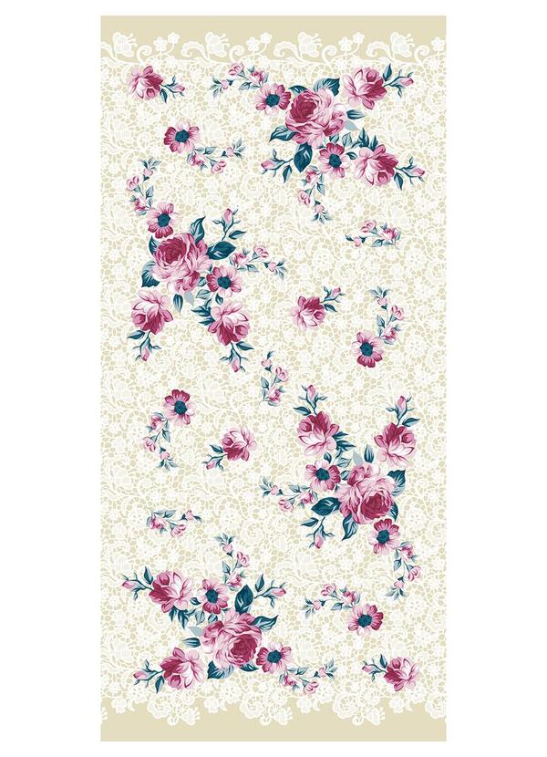 Lepper - Jogo de Toalhas Floral 2 Peças 3