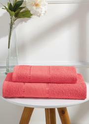 Jogo de Toalhas Laranja 2 Pe�as