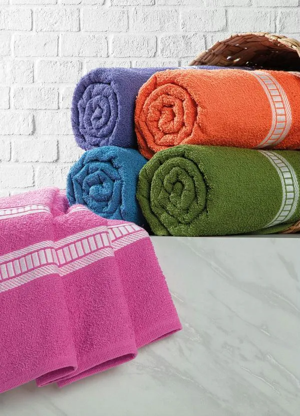 Lar e Lazer - Jogo de Toalhas Lilás 2 Peças