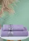 Lar e Lazer - Jogo de Toalhas Bege 2 Peças - variação: Lilás